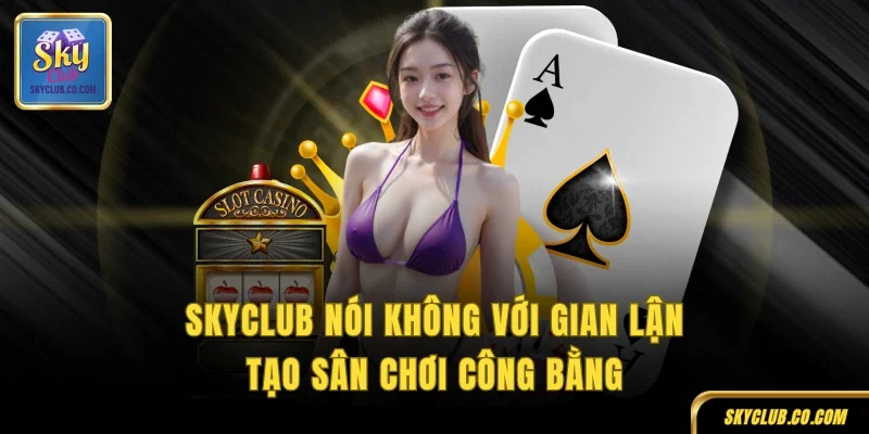 SKYCLUB nói khôgn với gian lận tạo sân chơi công bằng